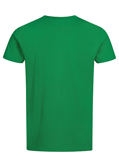 Champion Heren T-Shirt met O-hals en logoprint groen