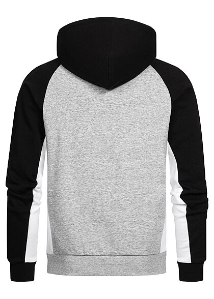 Champion Heren Hoodie met logo-opdruk grijs