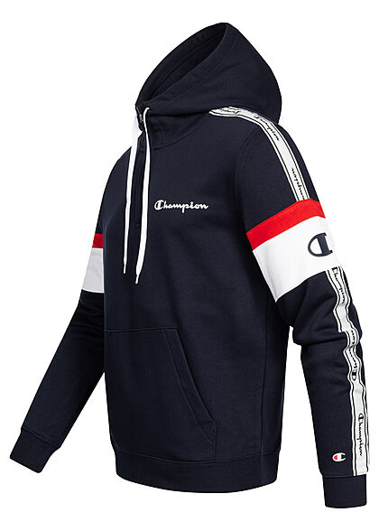Champion Heren Hoodie met rits marineblauw