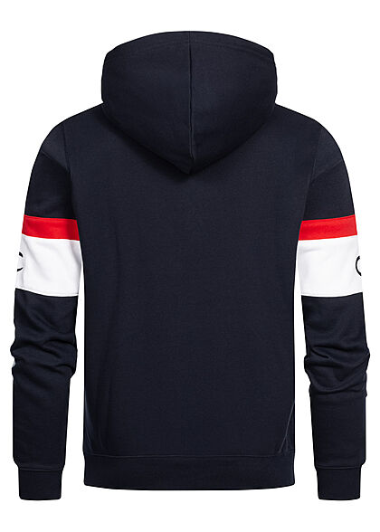 Champion Heren Hoodie met rits marineblauw
