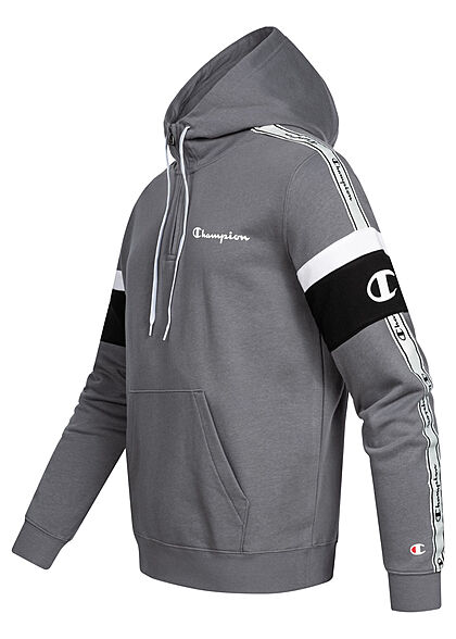 Champion Heren Hoodie met rits donkergrijs