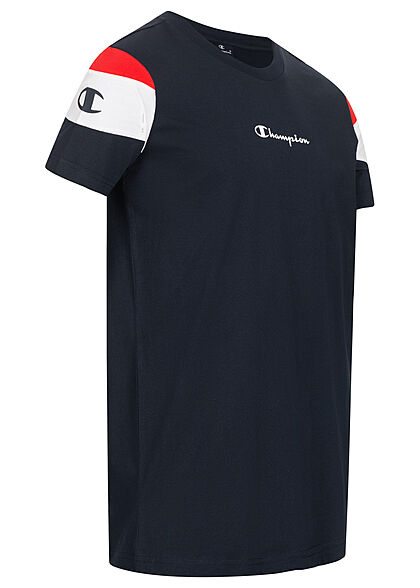 Champion Heren T-shirt met O-hals marineblauw