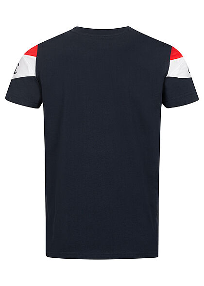 Champion Heren T-shirt met O-hals marineblauw