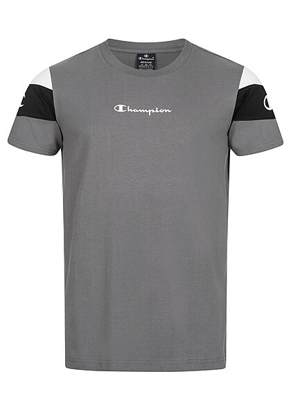 Champion Heren T-Shirt met O-hals donkrgrijs