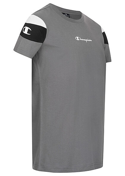 Champion Heren T-Shirt met O-hals donkrgrijs