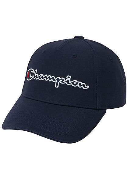 Champion Heren Baseballpet met logoborduursel marineblauw