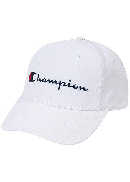 Champion Heren Baseballpet met logoborduursel wit - Art.-Nr.: 22030987