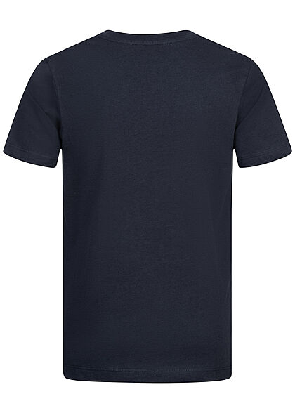 Jack and Jones Junior T-Shirt met logo-opdruk marineblauw