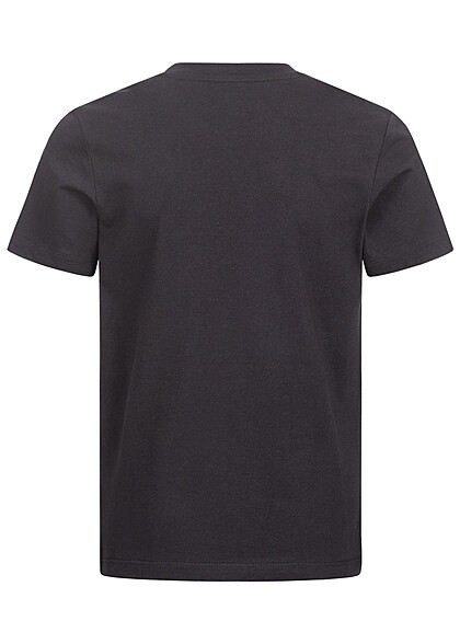 Jack and Jones Junior T-Shirt met logo-opdruk zwart