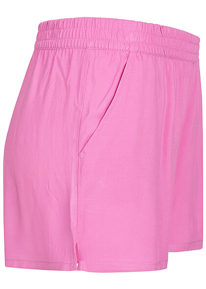 ONLY Dames Korte broek met elastische tailleband roze