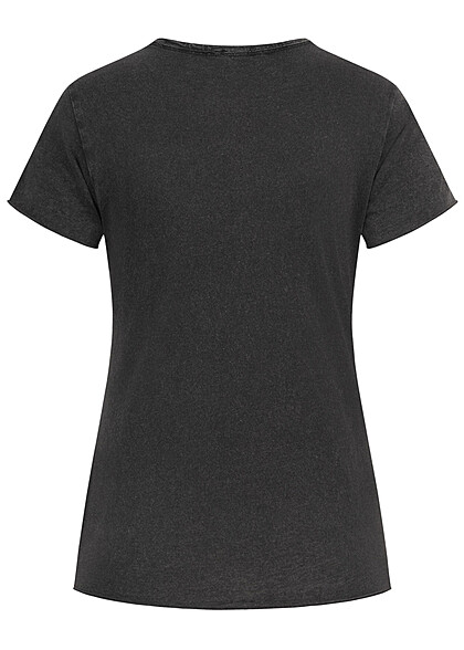 ONLY Dames T-Shirt met ronde hals en