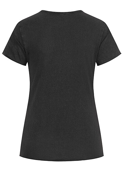 ONLY Dames T-Shirt met ronde hals en