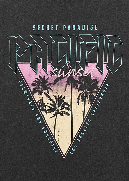 ONLY Dames T-Shirt met ronde hals en