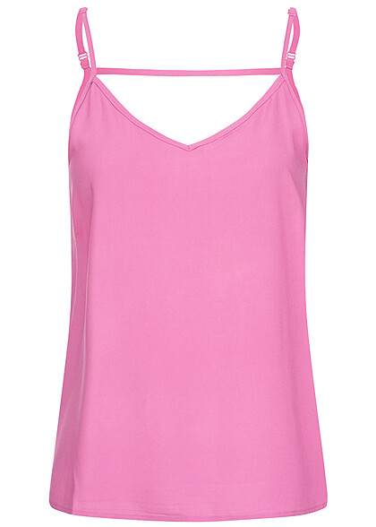 ONLY Dames Top met V-hals roze