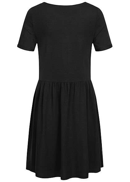 Aware by Vero Moda Dames Mini jurk met volant zwart