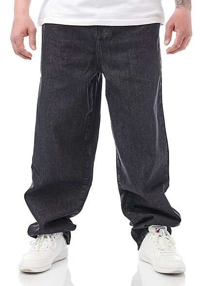 Urban Classics Heren 90's jeans met 4 zakken zwart
