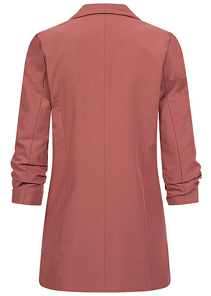 Pieces Dames NOOS Blazer met 3/4 mouwen rood