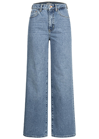 ONLY Dames NOOS Jeansbroek met 5 zakken en wijde pijpen lichtblauw - Art.-Nr.: 22040606
