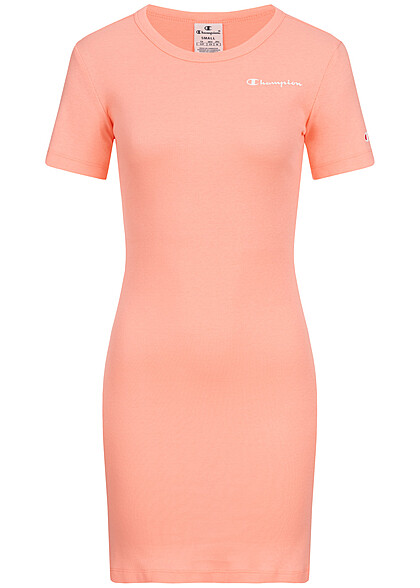 Champion Dames Jersey Jurk met logo-opdruk roze oranje - Art.-Nr.: 22040781