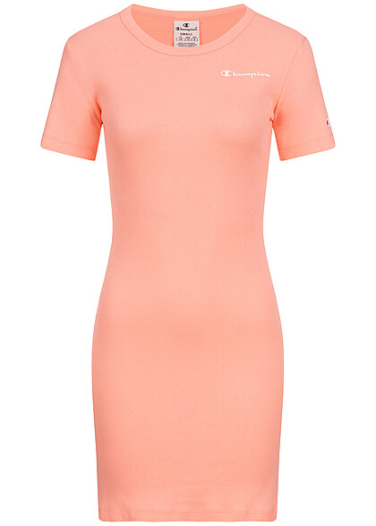 Champion Dames Jersey Jurk met logo-opdruk roze oranje