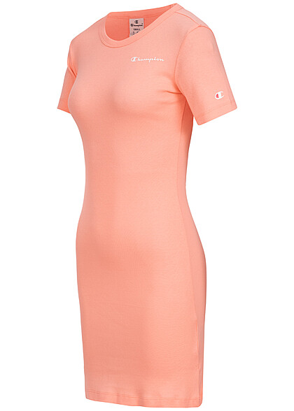 Champion Dames Jersey Jurk met logo-opdruk roze oranje