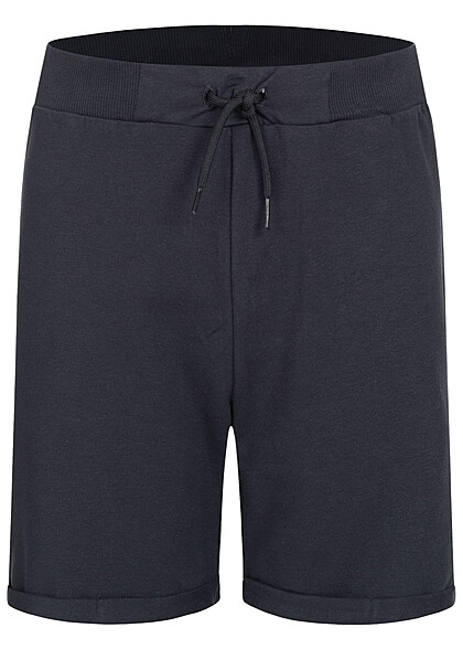 Name it Kids Jongens Set T-Shirt met opdruk en korte broek geel marineblauw