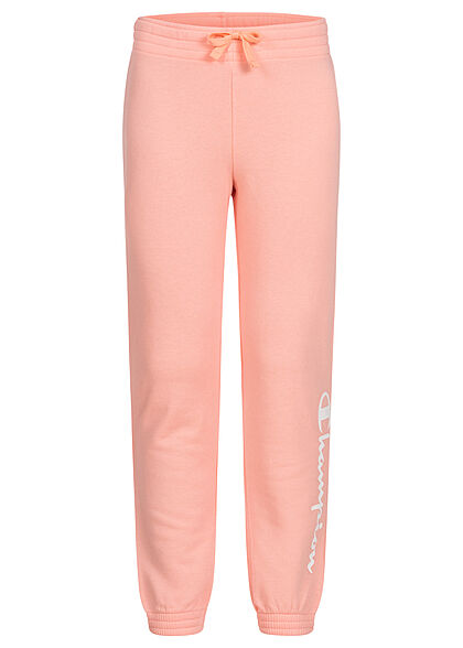 Champion Kids Meisje Sweatbroek met logo-opdruk roze wit