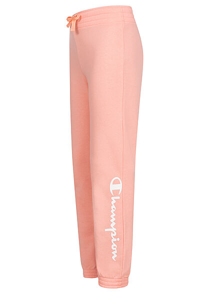 Champion Kids Meisje Sweatbroek met logo-opdruk roze wit