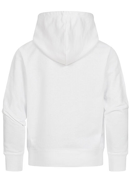 Champion Kids Meisje Hoodie met logoprint wit veelkleurig