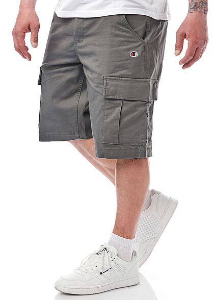 Champion Heren Bermuda Cargo Shorts met 4 zakken donkergrijs