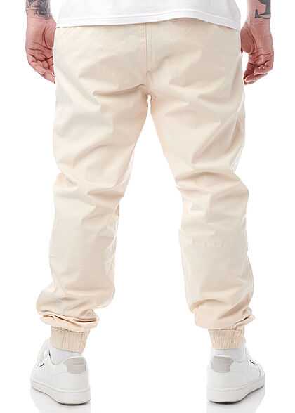 Champion Heren Stoffen broek met 4 zakken beige