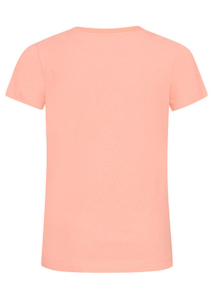 Champion Kids Meisje Basic T-shirt met logo-opdruk roze wit