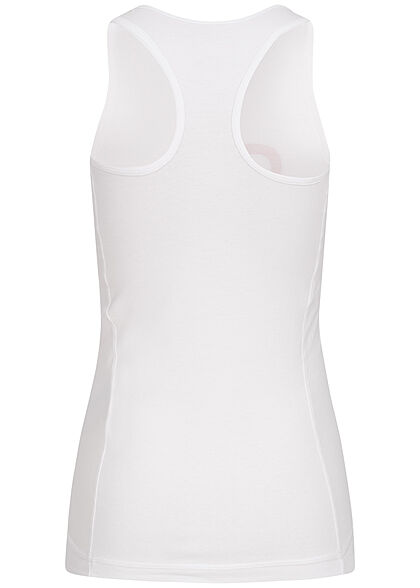Champion Dames Tank Top met logo-opdruk wit multicolor