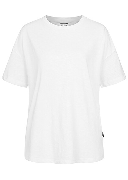 Noisy May Dames NOOS Basic T-Shirt wit