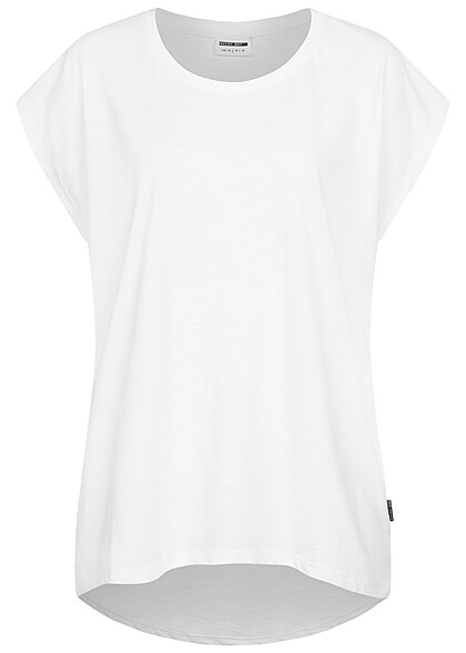 Noisy May Dames NOOS Oversized T-Shirt wit - Art.-Nr.: 22050210