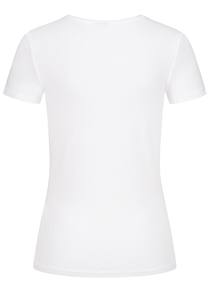 Pieces Dames NOOS Klassiek Slim-Fit T-shirt wit