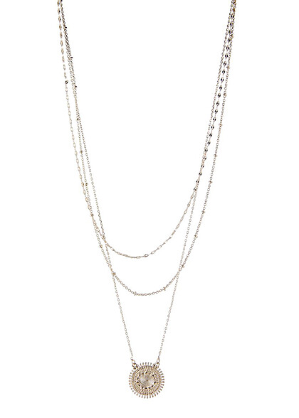Pieces Dames Ketting combinatie van 3 verschillende kettingen goud