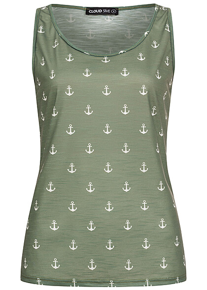 Kleding Dameskleding Tops & T-shirts Tanktops Tanktops met print Amazing Belts Nieuwigheid Print Shell Top 