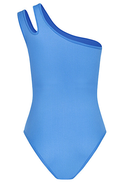 ONLY Dames Body met structuurstof blauw