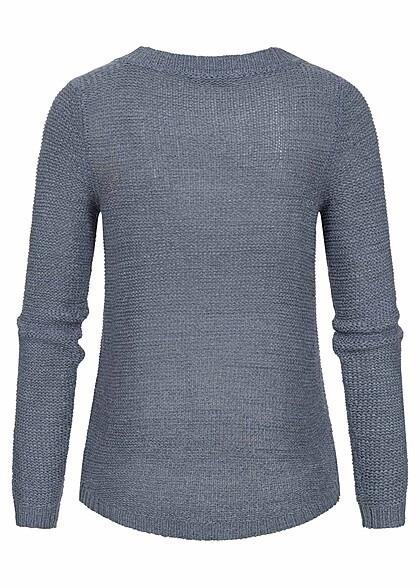 ONLY Dames NOOS Gebreide trui met lange mouwen blauw