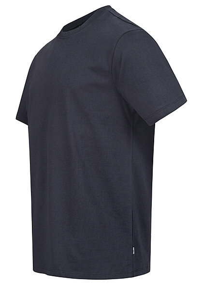 ONLY & SONS Heren NOOS T-Shirt met O-hals marineblauw