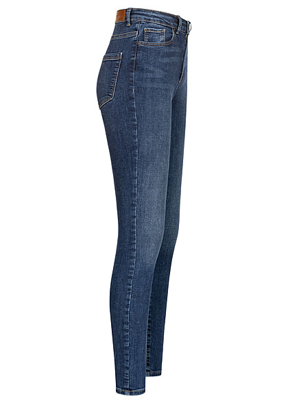 Vero Moda Dames NOOS Jeans Broek met 5 zakken medium blauw