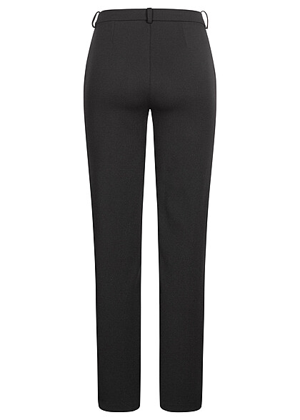 Vero Moda Dames NOOS Slim Fit stoffen broek met 2 zakken zwart