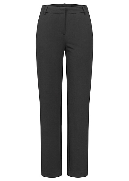 Vero Moda Dames NOOS Mid-Waist stof broek met 2 zakken zwart - Art.-Nr.: 22070059