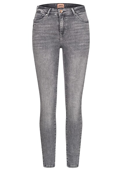 ONLY Dames NOOS Jeans Broek met 5 zakken grijs