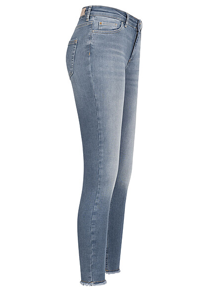 ONLY Dames NOOS Jeans Broek met 5 zakken gewassen look blauw grijs