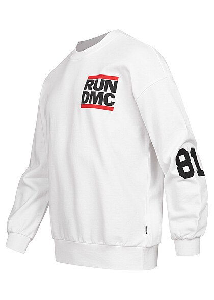 ONLY & SONS Heren Trui met RUN DMC logo wit zwart rood
