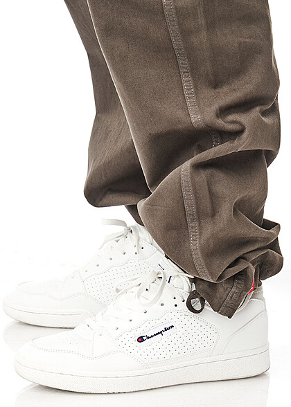 Alpha Industries Heren Cargo Pants used look donkergrijs