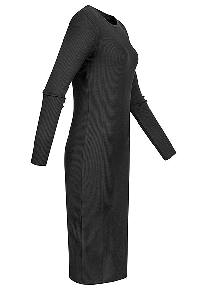 Vero Moda Dames NOOS Jurk met lange mouwen zwart