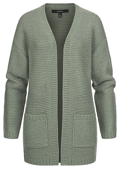 Vero Moda Dames NOOS Vest met v-hals groen